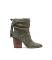 ANKLE BOOT WITH CRUMPLED SHAFT